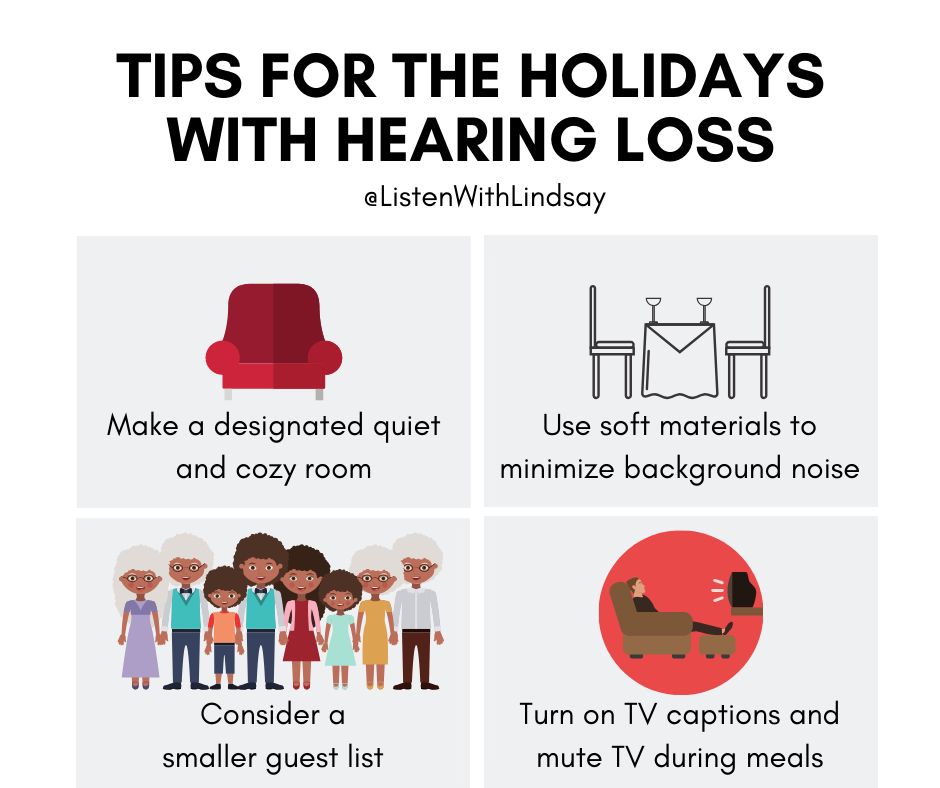 Tips for the holidays with hearing loss header