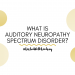 what is auditory neuropathy spectrum disorder
