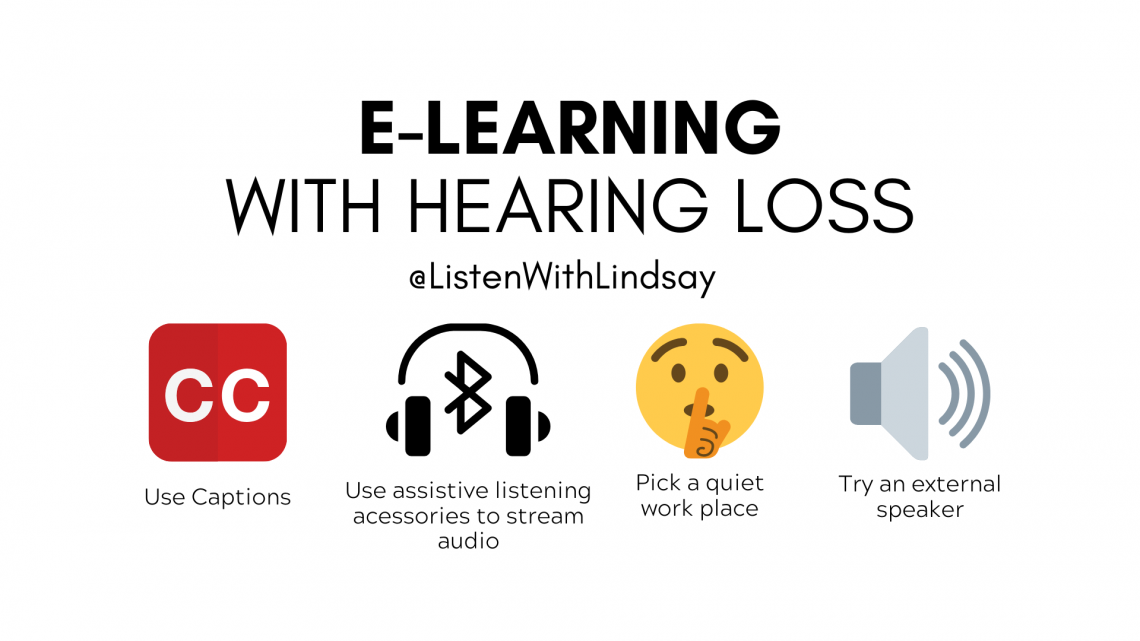 elearning with hearing loss
